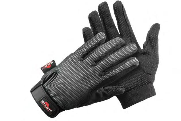 The are made of Lycra on the upper side and natural leather inside. Places when wholding reins are reinforced with inserst with silicone print. Velcro fastening. Rękawiczki Sumba Gloves Sumba Art.