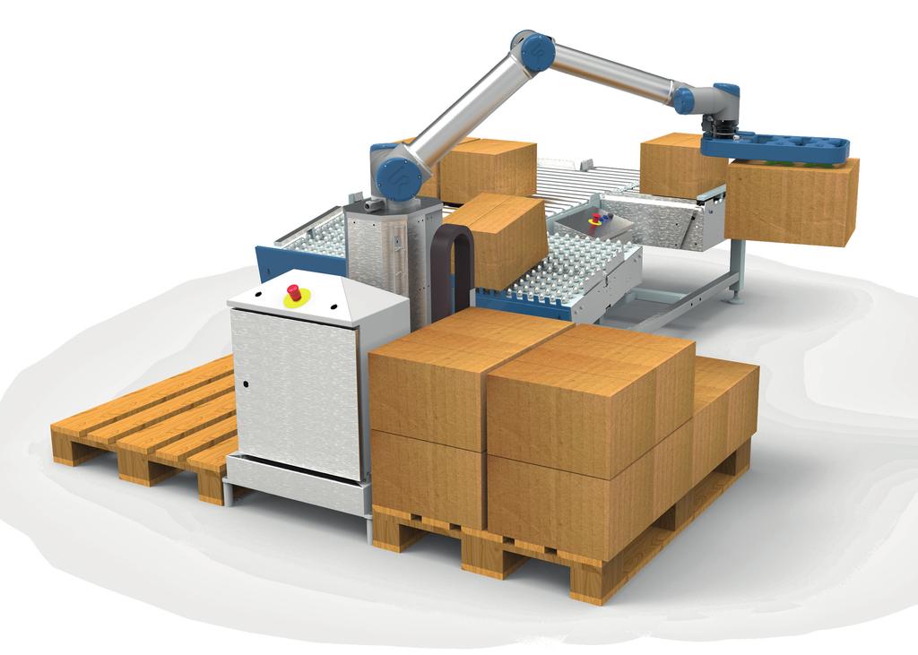 14 SMART PALLETIZER SMART, SAFE & SIMPLE PALETYZACJA SZYBKIE URUCHOMIENIE Dzięki naszemu oprogramowaniu Smart Software Warto skontaktować się z nami by omówić Państwa opracowaliśmy Smart Palletizer,