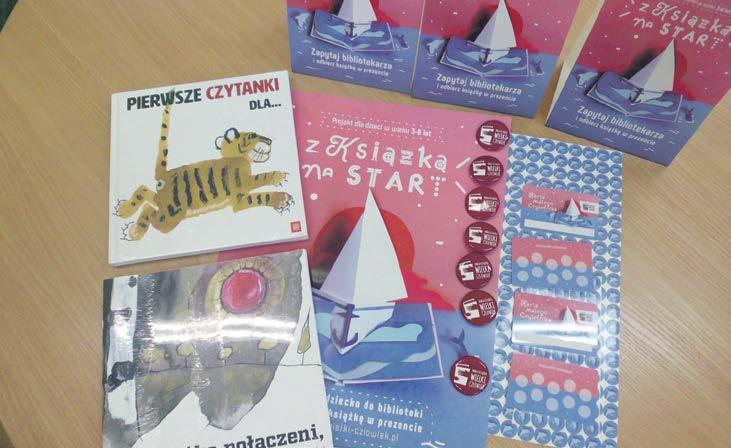 biblioteki Mała Książka Wielki Człowiek Ruszyła kolejna edycja projektu Mała książka wielki człowiek. Do GBP w Stanominie dotarły wyprawki czytelnicze dla przedszkolaków i rodziców.