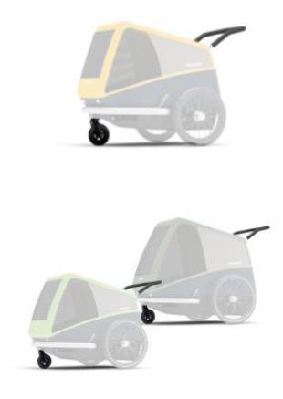 122 420 218 Stroller Kit Zestaw spacerowy dla przyczepki Dog L W kpl: rączka oraz kółko spacerowe 265 zł 122 420 018 Stroller Kit Zestaw spacerowy dla przyczepki Dog XL, XXL W kpl: rączka oraz kółko