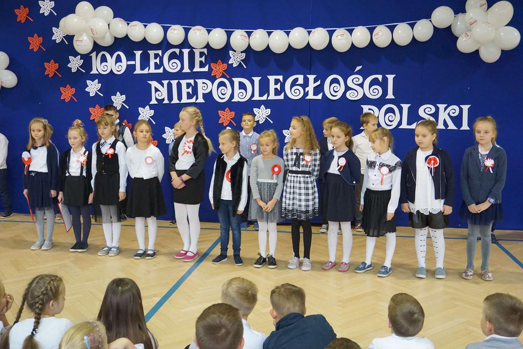 Apel z okazji 100 rocznicy odzyskania niepodległości 9 listopada w naszej szkole obchodziliśmy 100 lecie Niepodległości Polski.