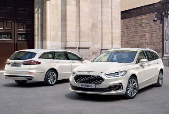 FORD MONDEO Wersje Vignale Główne elementy zewnętrzne pojazdu Ekskluzywne 18" obręcze kół ze stopów lekkich Wyjątkowa stylistyka nadwozia Ford