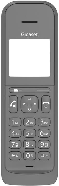 Widok urządzenia Widok urządzenia Słuchawka 1 2 3 4 5 6 7 8 10:30 24.06.2019 Menu 1 Pasek stanu ( str. 13) Aktualne ustawienia i stan telefonu są sygnalizowane przez symbole 2 Data i godzina ( str.