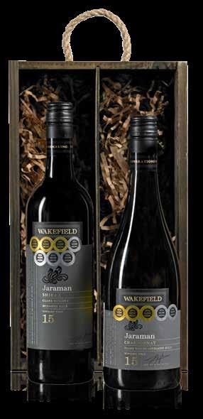 SHIRAZ CLARE VALLEY, MCLAREN VALLE, AUSTRALIA JARAMAN CHARDONNAY CLARE VALLEY,
