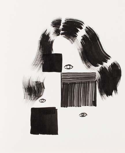 4 AGATA BOGACKA (ur. 1976) "Composition with eyes", 2016 r.