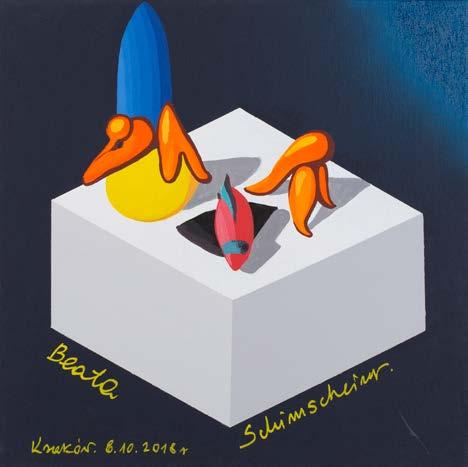 46 BEATA SCHIMSCHEINER Bez tytułu, 2018 r.