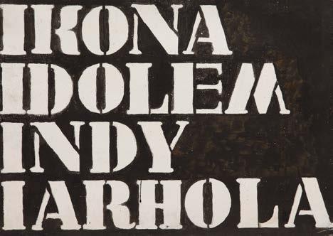 49 MAREK SOBCZYK (ur. 1955) "Ikona Idolem Indy Iarhola", 2010 r.
