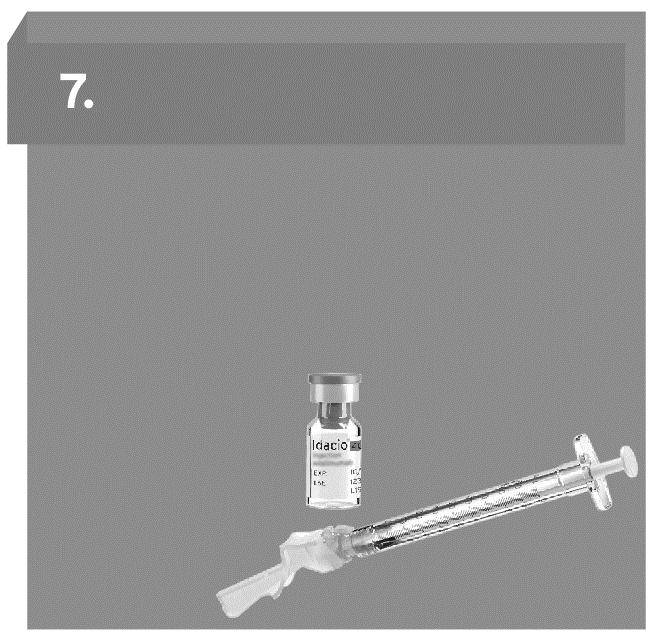 Instrukcja użycia Idacio zestaw z fiolką Jednorazowy zestaw do wstrzykiwań i fiolka z lekiem (adalimumab) 40 mg/0,8 ml Uwaga: Zdjęcia wyłącznie w celach ilustracyjnych.
