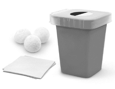 Otwórz swój pojemnik na ostre odpady, aby był