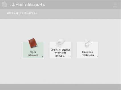 Klawisze wybierania jednoprzyciskowego
