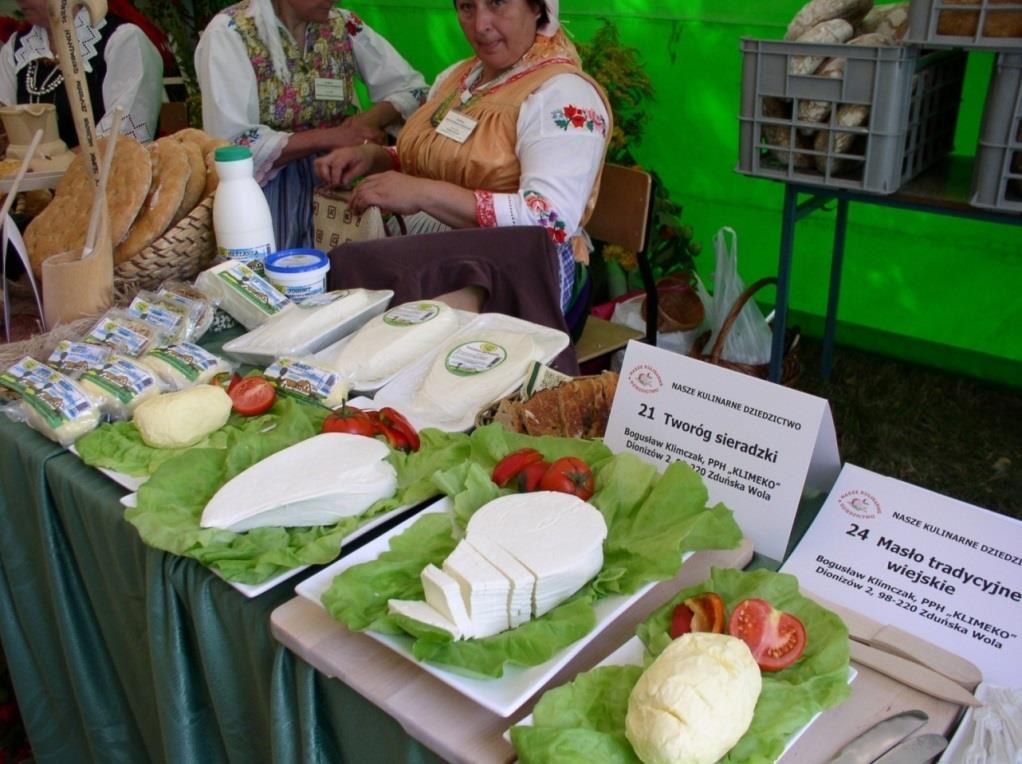 Inspiracja do wytwarzania tradycyjnej żywności Współpraca sąsiedzka Tworzenie grup producentów Od hobbystów