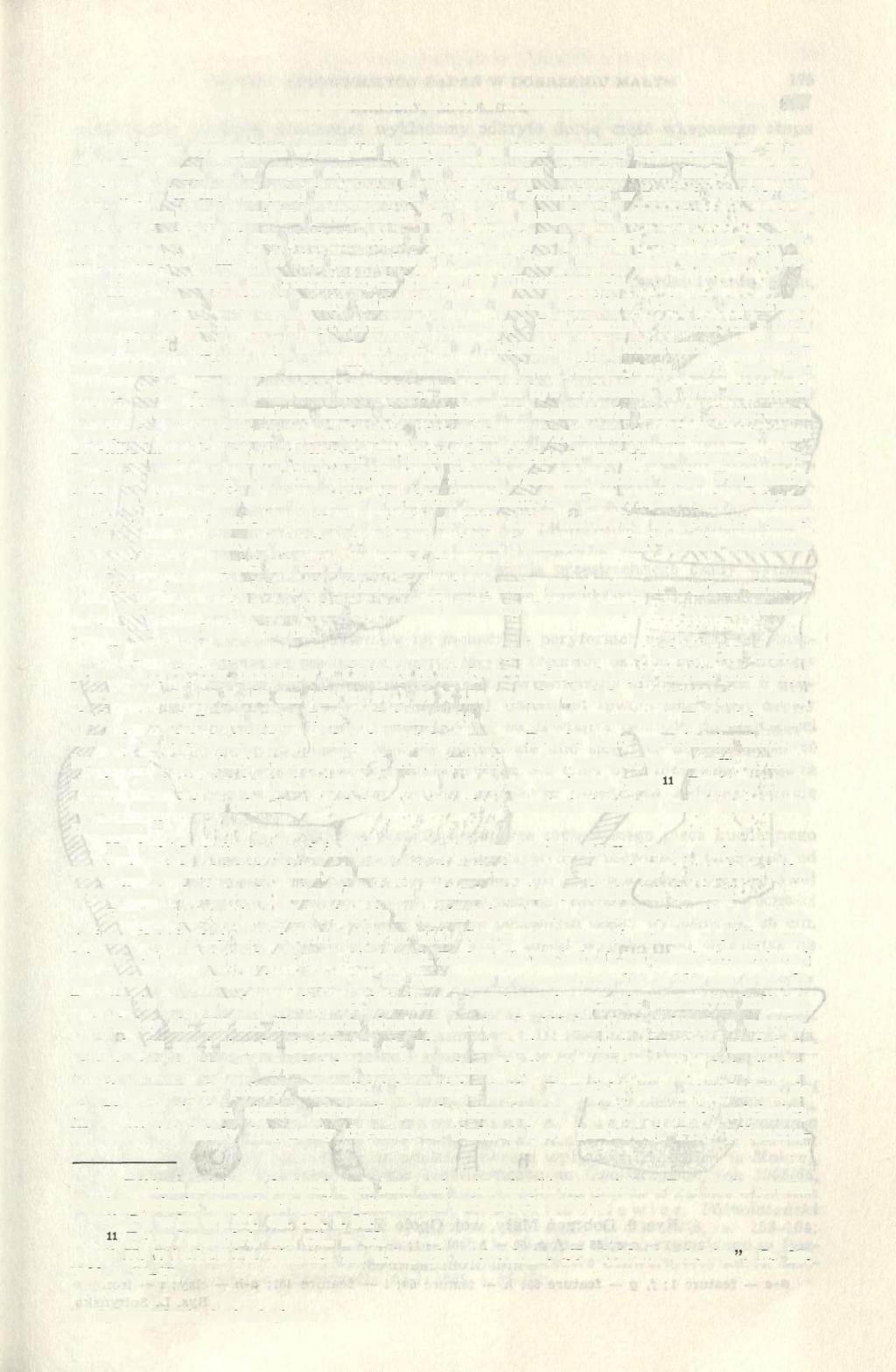 WYNIKI RATOWNICZYCH BADAŃ W DOBRZENIU MAŁYM 177 5 pieców dymarskich wystąpiło pojedynczo na dość znacznej przestrzeni ok. 2 ha.