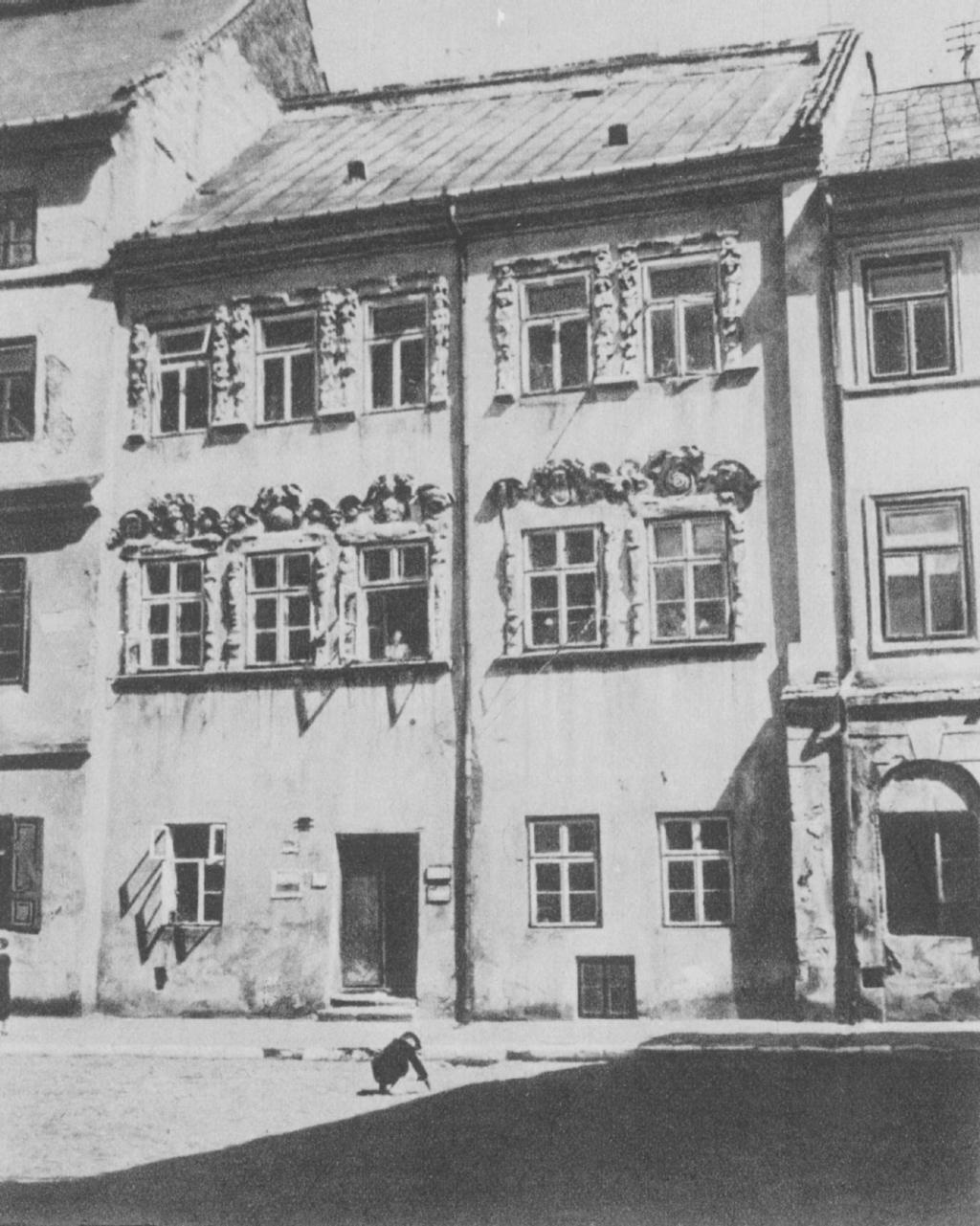 Ikonografia Fotografie przedwojenne/pre-war photographs:, kamienica Sobieskich przed