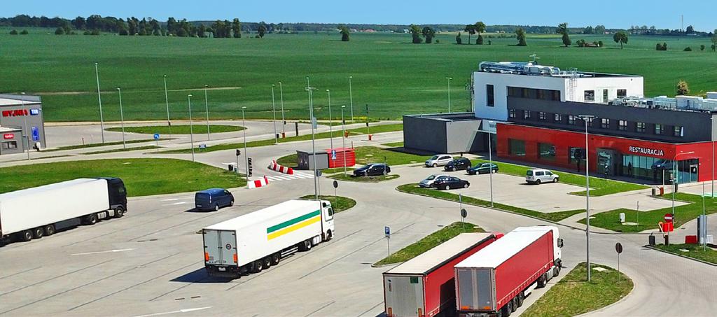 View of the Campus building Port Kopytkowo Port Kopytkowo Od momentu wejścia Polski do Unii Europejskiej każdego roku przybywa nam autostrad i dróg ekspresowych.