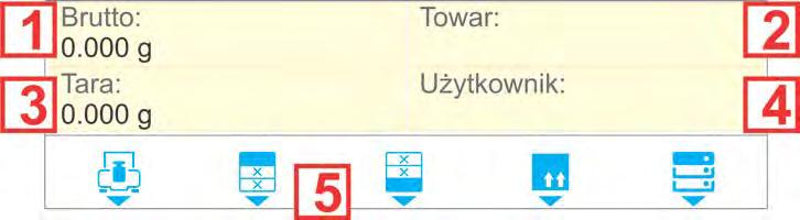 Przy czym: ąëñ Funkcja nieaktywna Włączenie tablicy znaków diakrytycznych. 7.4.