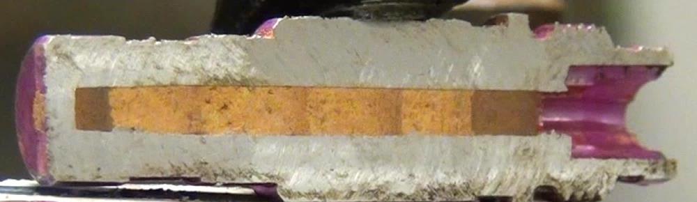 shows a PDD used in artillery head fuses with the burning times between 23