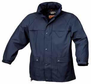 poliestru powlekanego PCW, ze szwami podklejanymi termicznie, granatowe Rozmiary: XS, S, M, L, XL, XXL, XXXL RAIN 7973 Spodnie robocze na szelkach, z materiału PCW, wodoodporne, granatowe