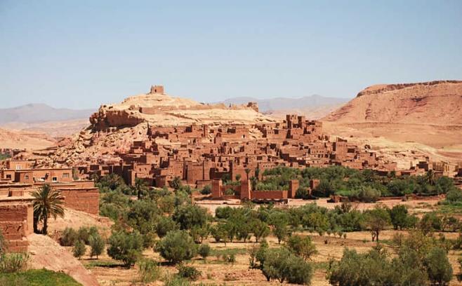 inne naturalne kosmetyki. Przejazd do Ait Benahaddou.