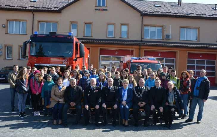 11.10.2017 r., Grabowiec: Budowa linii stanowiska wodnego do rzeki Kalinówka (ćwiczenia). 28.03.2017 r. Komenda Miejska Państwowej Straży Pożarnej w Zamościu: Uczestnicy eliminacji powiatowych Otwartego Turnieju Wiedzy Pożarniczej Młodzież Zapobiega Pożarom.