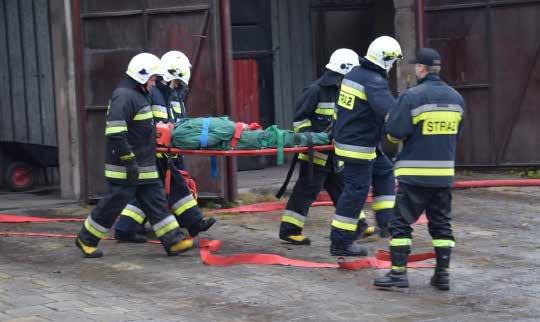 z Ornatowic i Tuczęp oraz zastęp Jednostki Ratowniczo-Gaśniczej Komendy Miejskiej Państwowej Straży Pożarnej w Zamościu.