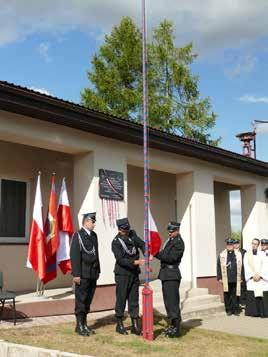 Od lewej: Nowaczewski, Margol, Sawicki (sztandarowy) 1.