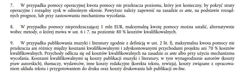 wykonania umów partnerskich w wysokości 140% wysokości planowanego dofinansowania.