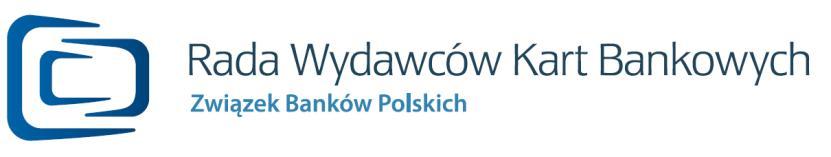 Regulamin Rady Wydawców Kart Bankowych Związku Banków Polskich 1 Rada Wydawców Kart Bankowych (dalej Rada ) Związku Banków Polskich (dalej Związek ) działa na podstawie Statutu Związku oraz