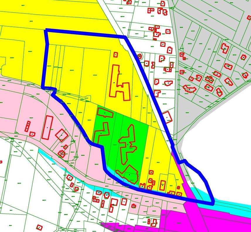 SYTUACJA PLANISTYCZNA nr planu 2709 MPZP Klukowo - Rębiechowo rejon ulic Słowackiego i Radiowej w mieście Gdańsku (2005 r.