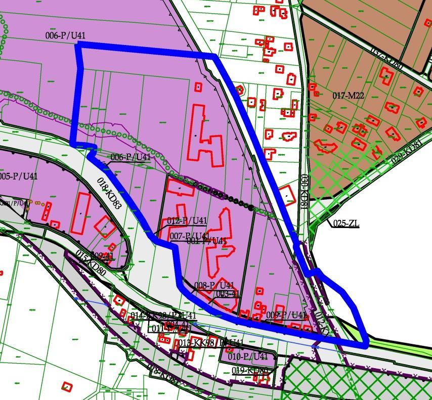 ) nr planu 2705 MPZP fragmentu ulicy Słowackiego w Klukowie - Rębiechowie w mieście Gdańsku (2003 r.