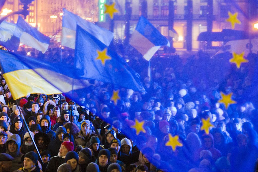 EURO MAJDAN W KIJOWIE.