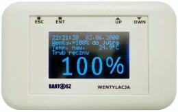- sposób montażu: naścienny - zakres temperatury pracy urządzenia: 0-40 ºC - stopień ochrony: IP 20 - wymiary: 170x85x35 panel graficzny- PS-G panel tekstowy- PS-T Numer seryjny