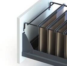 Drawer sizes 80 x 375 x 8 mm. Suitable for module interiors of 3 2 mm. Double lateral wall drawer to conceal the runners.