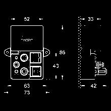 podłączenia i sterowania dodatkowymi modułami pary, światła i dźwięku 36 371 000 F-digital Deluxe Urządzenie