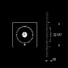 3 wymagany element podtynkowy 29074000 - zamawiany osobno 29 074 000 F-digital Deluxe zestaw do zabudowy