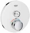 wody, moon white 29 158 LS0 Grohtherm SmartControl potrójny zawór odcinający, moon white 29 150 LS0 Grohtherm