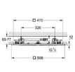 35 500 000 Rapido T uniwersalny podtynkowy element termostatyczny wanna / prysznic / termostat centralny, zabudowa w ścianie 70mm - 95mm urządzenie wstępnie zmontowane, głowica termostatyczna z