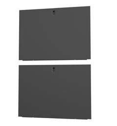 SZAFA VERTIV VR CZĘŚCI SERWISOWE Dzielone panele boczne VRA6009 VRA6010 VRA6011 VRA6012 Dzielone panele boczne 42 U x 1100 mm głębokości, czarne (2 szt.