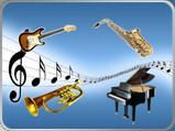 Typ: Animacja Animacja poznawanie instrumentów muzycznych.