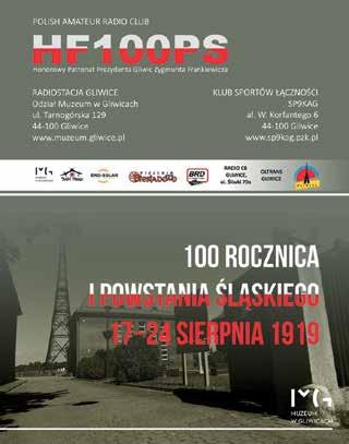Zespołowi tego klubu życzymy dalszych sukcesów w pracy na falach eteru. Info: Tadeusz SP9HQJ Zenon SQ9CND nadający z radiostacji gliwickiej Owen Kay Garriott W5LFL, SK W dniu 15 kwietnia 2019 r.