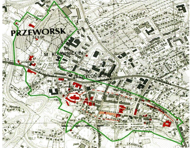 wojewódzką nr 835. Jest to podobszar rewitalizacji drugi pod względem powierzchni i największy pod względem liczby mieszkańców.