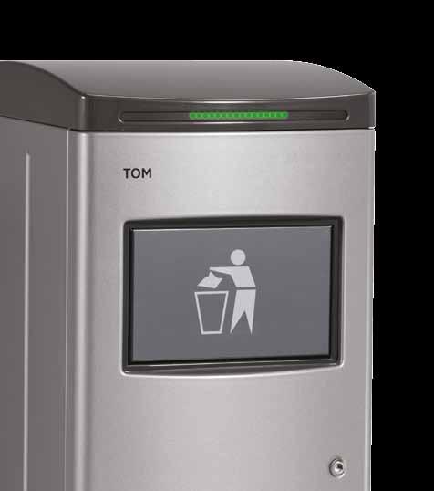 TOM LUBI PRACĘ POD PRESJĄ Ułatwiam pracę. Wielozadaniowy kompaktor TOM to higieniczny i estetyczny sposób prasowania odpadów w miejscach publicznych o dużym natężeniu ruchu.