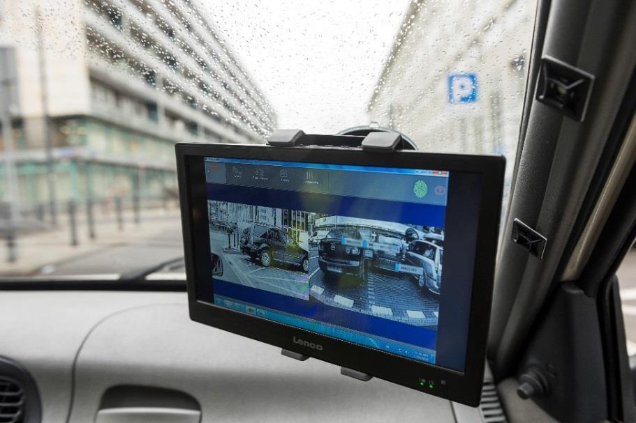 elektrycznych wyposażonych w system kamer,