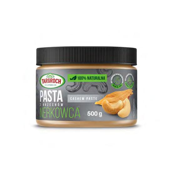 and coconut shrims) 500 g 5903229007728 Pasta z orzechów nerkowca Cashew paste 250 g 5903229005441 500 g 5903229005458 Pasta sezmowa