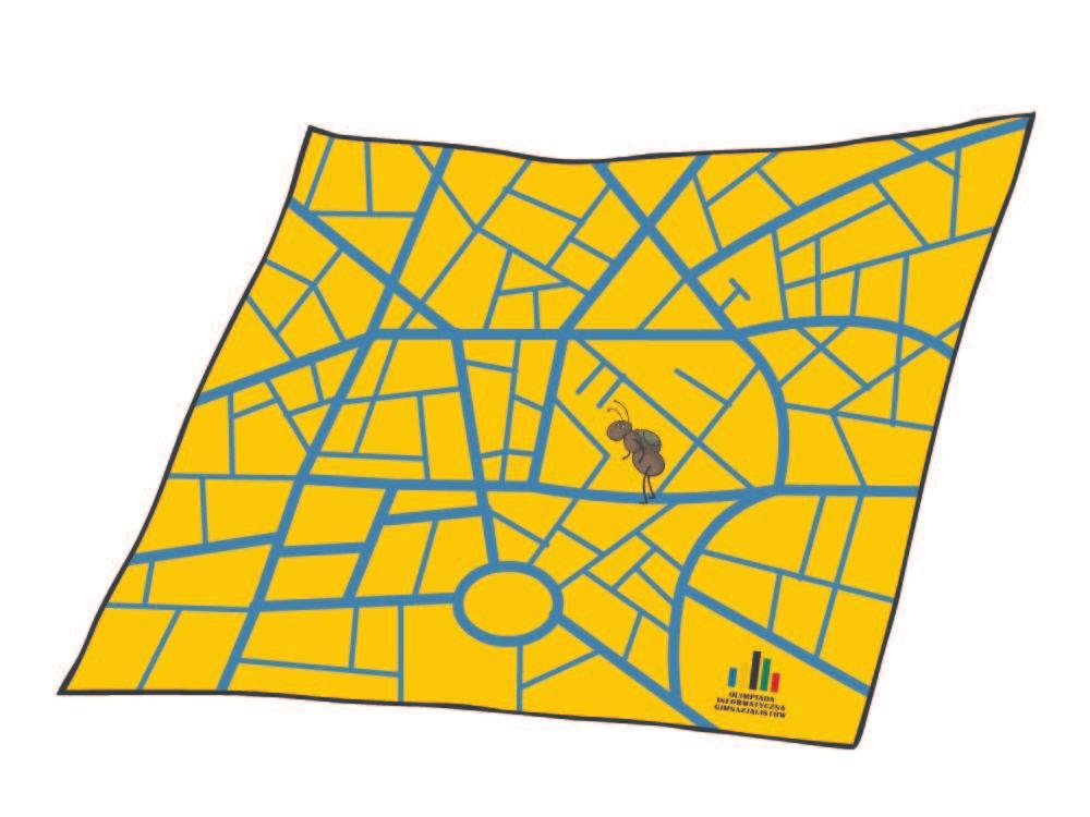 Spacer Dost pna pami : 64 MB. Po pªaszczy¹nie spaceruje mrówka. Startuje w punkcie (0,0). Z punktu (x,y) mrówka mo»e przej± do punktu (x,y +1), (x 1,y +1) lub (x+1,y +1).