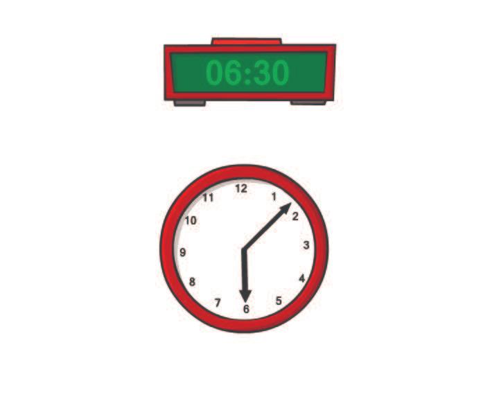 Wskazówki Zegar analogowy pokazuje peªn godzin (na przykªad 12:00 lub 7:00). Po jakim czasie wskazówki zegara (godzinowa i minutowa) pokryj si?