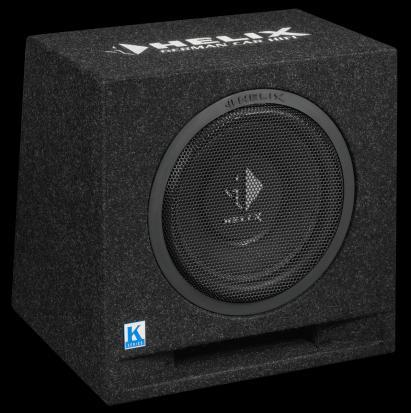 K 12E SUBWOOFER 30CM W SKRZYNI BASS-REFLEX 300W Impedancja: 2 x 2Ω Wymiary: 400 x 400 x 345 mm 1099 K 10E SUBWOOFER 25CM W SKRZYNI BASS-REFLEX 300W Impedancja: 2 x 2Ω Skuteczność: 88dB Wymiary: 365 x