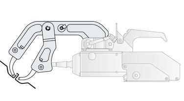 500 Amp W zestawie Ramię C1 + płyn chłodzący Pistolet do zgrzewania