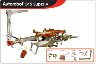 ramy B15+5-1 - wspornik 676B -2A - mocowania 613B -1 - śruba specjalna 676B +3 Autorobot B15A+1.