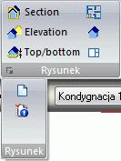 TWORZENIE RYSUNKÓW Advance posiada duży wybór narzędzi do tworzenia różnego rodzaju rysunków. Jeżeli model jest już gotowy, można przystąpić do tworzenia rysunków.