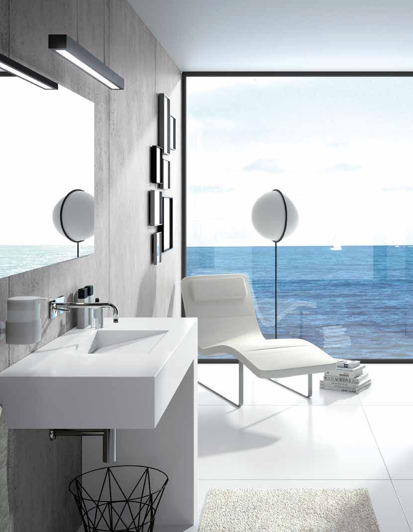 Jednorodne powierzchnie do dużych łazienek Marka Silestone nadaje wnętrzom zupełnie nowe oblicze dzięki nowej gamie spersonalizowanych rozwiązań do dużych przestrzeni.